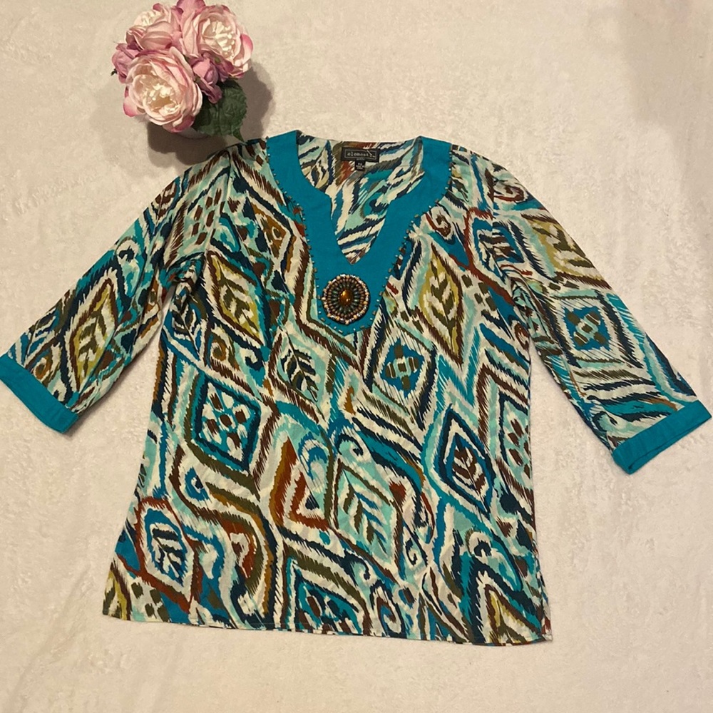 ELEMENTZ Petite Size S Embellished Top
